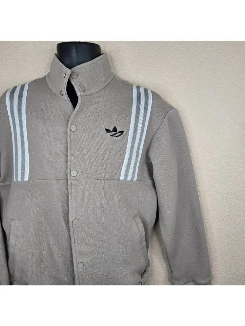 Adidas Originals Adicolor 70s King Track Jacket Gray Mens M